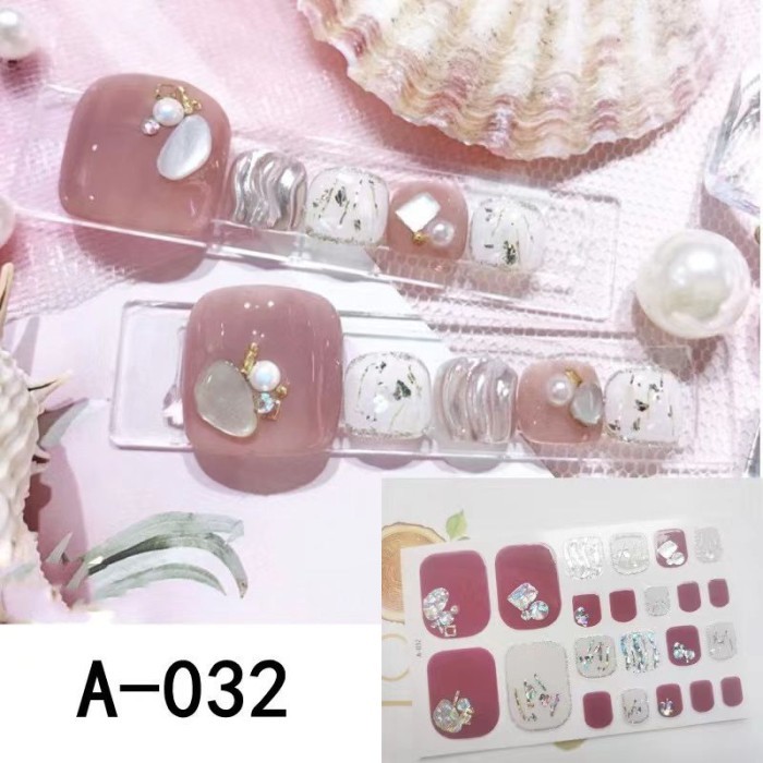 STIKER LUXURY KUKU KAKI MOTIF CANTIK GAYA JEPANG BEST SELLER - A-060