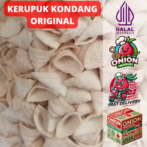 

UWD KERUPUK KONDANG ORI 1Kg Yola Yola Ciki Terompet Snack Terompet Potato Corn Kerupuk Kentang