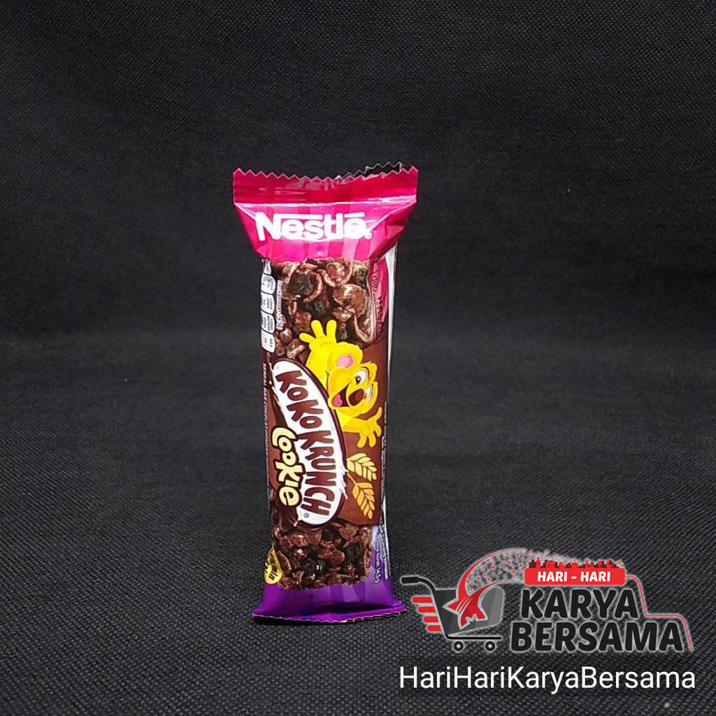

MAKANAN RINGAN NESTLE KOKO KRUNCH COOKIE SEREAL BAR COKELAT 14.5GR