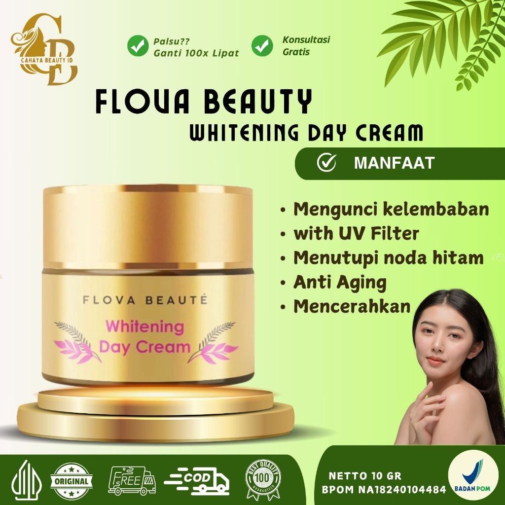FLOVA  BEAUTY DAY CREAM READY SIAP KIRIM CREAM VLOFA DAY CREAM BPOM - Bahagia Beauty