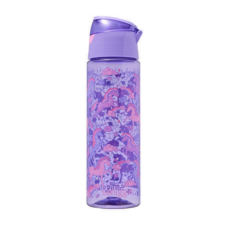 Smiggle Eclipse Plastic Flip Lid Drink Bottle 750Ml - IGL456603LIL