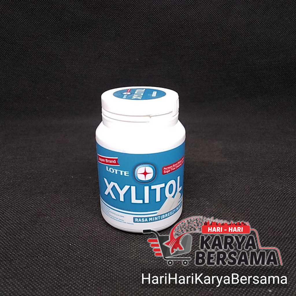 

PERMEN KARET LOTTE XYLITOL BREEZY MINT 55GR