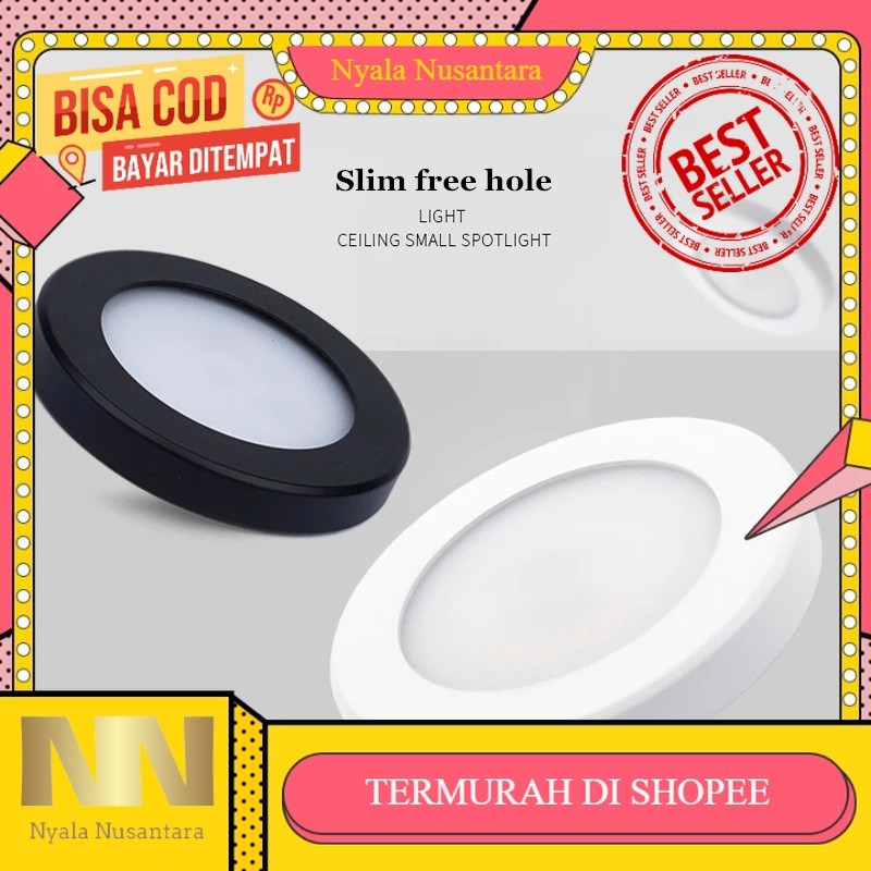 LAMPU DOWNLIGHT LED MINI TEMPEL OUTBOW 3 WATT 220V - LAMPU CABINET LEMARI