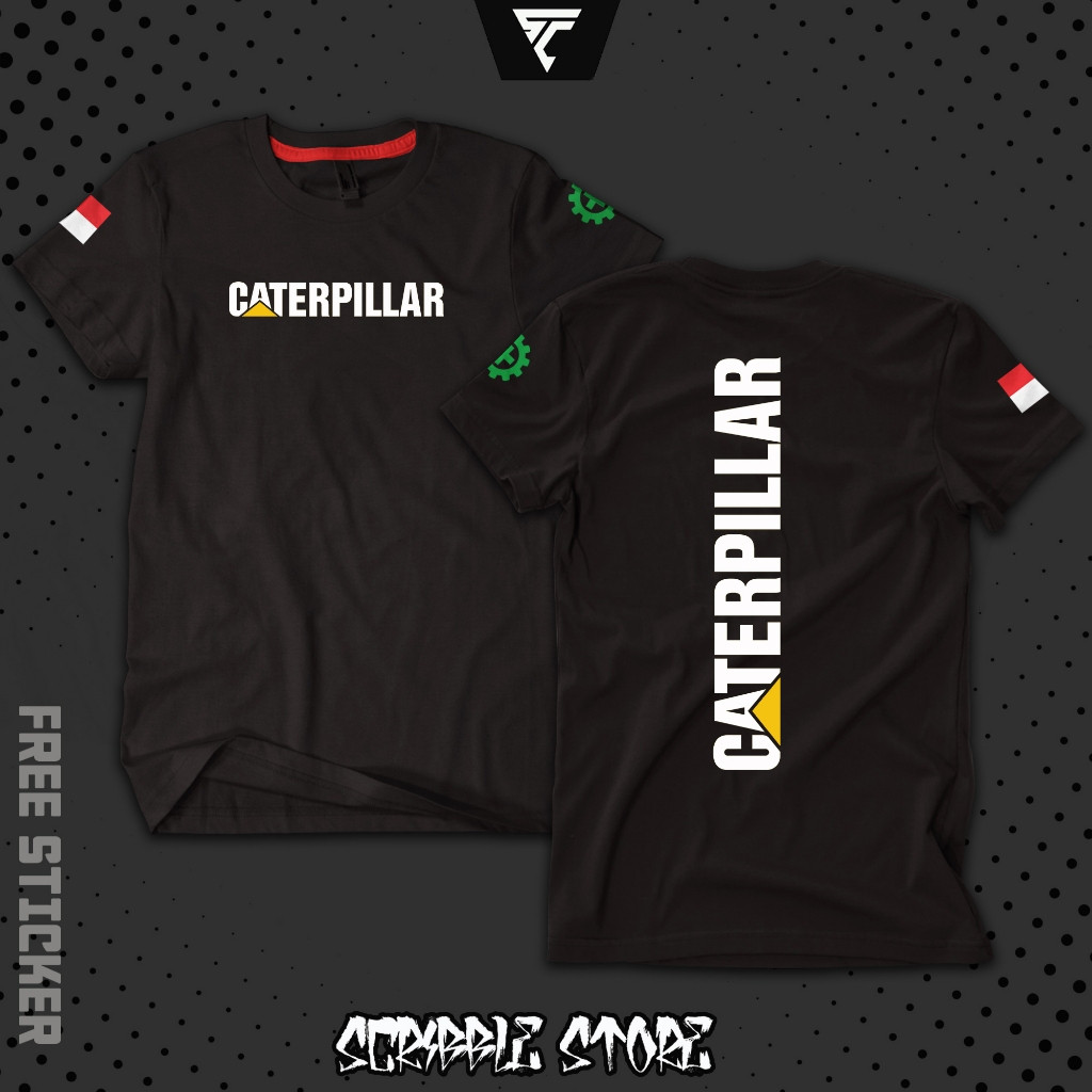 Kaos Operator Alat Berat | Kaos Operator Muda | Kaos CATERPILLAR