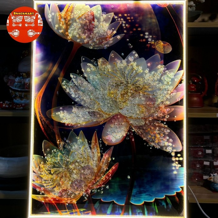 

Hampers Imlek High Grade / Hampers Imlek Lukisan 5D Lighting Premium / Hampers Imlek Premium / Dekorasi Imlek Premium / Pajangan Imlek High Grade / Pajangan Imlek Mewah / Pajangan Imlek Keberuntungan / Dekorasi Rumah Nuansa Imlek - Flower C