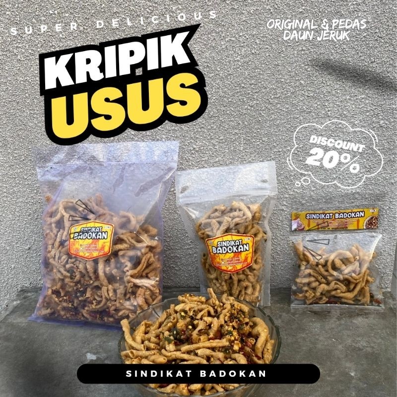 

COD kripik bayar di tempat cod 500Gram kripik usus pedas daun jeruk gratis ongkir sindikat badokan gurih Trusted