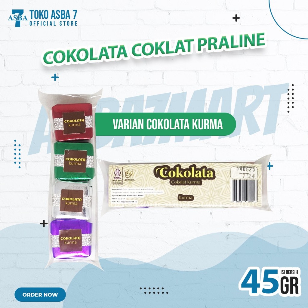 

COKOLATA COKELAT KURMA 45 GR