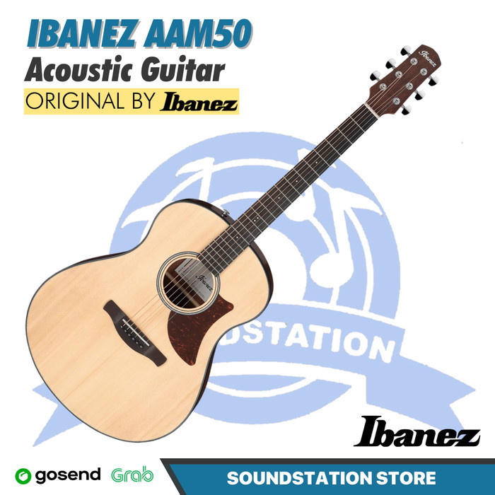 Ibanez AAM50 Acoustic Guitar - Gitar Akustik