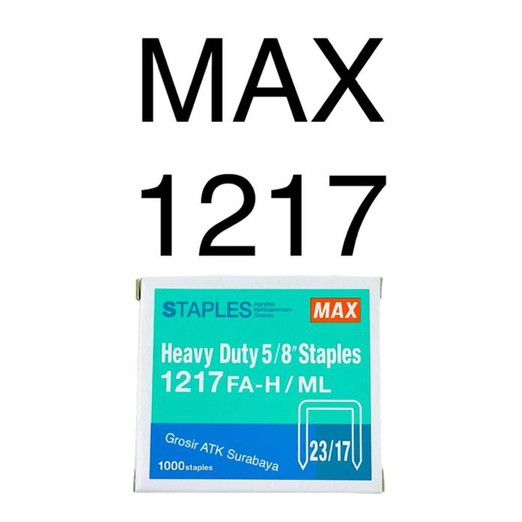 

( StaLand ) ISI STAPLES MAX No 1217 / 2317 / Isi Hekter Max No 1217 Original Asli