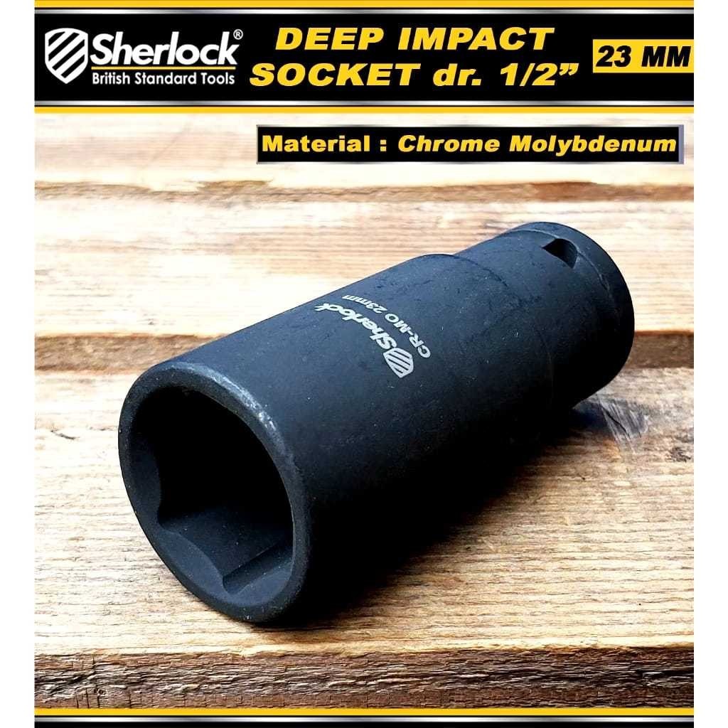 Mata sock impact dalam/Mata Sok/mata sock Pukul Panjang dr. 1/2" / Deep Impact Sock Sherlock 23