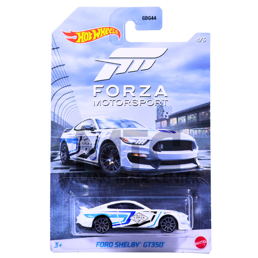 Hot Wheels Ford Shelby GT350 Forza Motorsport Blister Jelek / Bubble Penyok Anggap Loose