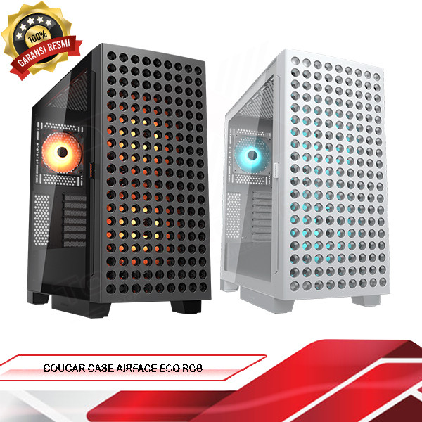 COUGAR AIRFACE ECO RGB | Casing PC Gaming | PC Gamign Case
