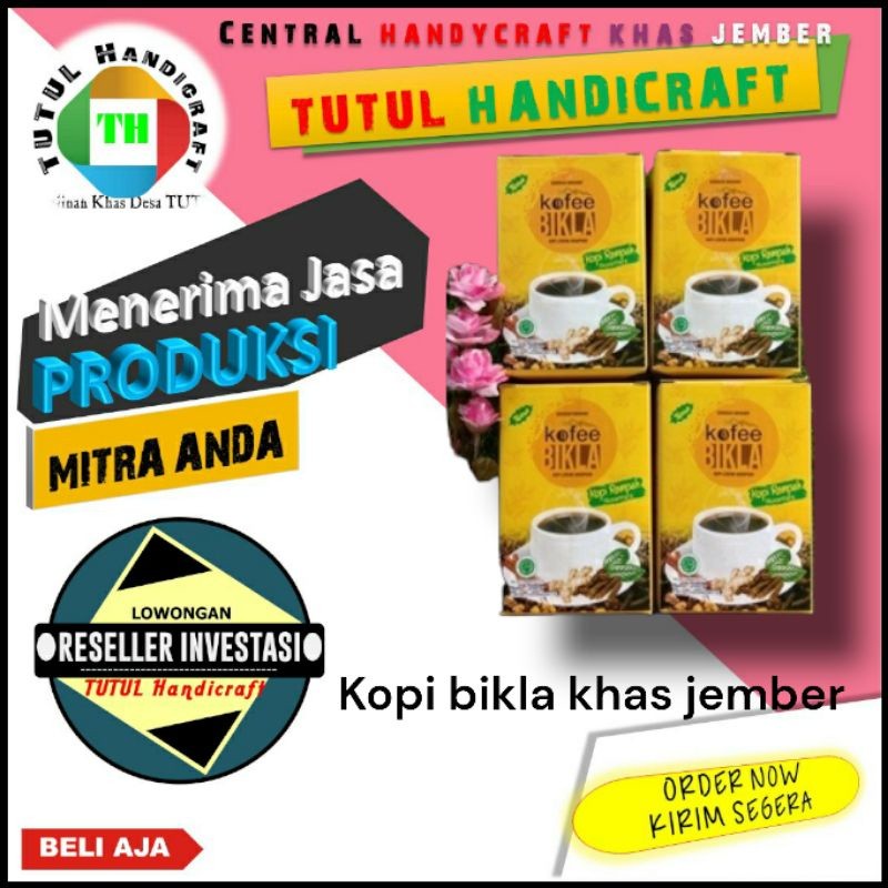 

MAKRIFATBUSINESS PAKET 4 PCS KOPI BIKLA KOPI REMPAH Kopi Berkhasiat BOX 0 SACHET
