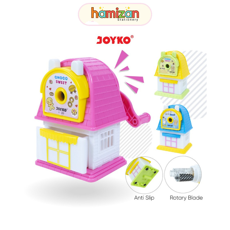 

Rautan Meja putar / sharpener A-20 Joyko / Sharpener / Rautan / Serutan Putar Joyko A-20 Murah Berkualitas