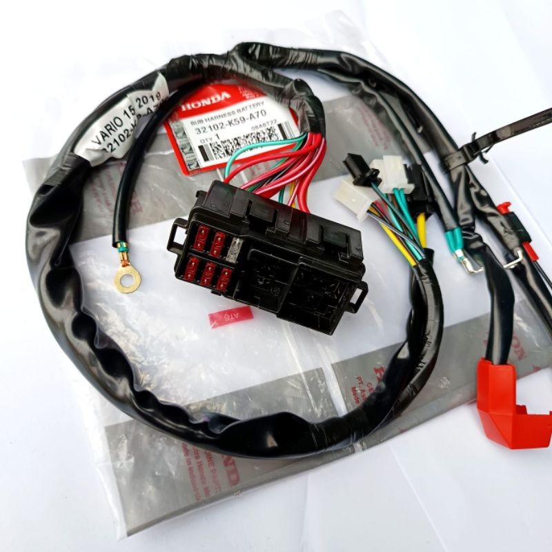 Kabel Aki Kabel Accu Vario 125 LED Vario 150 2019 Kabel Baterai Kode Part K59