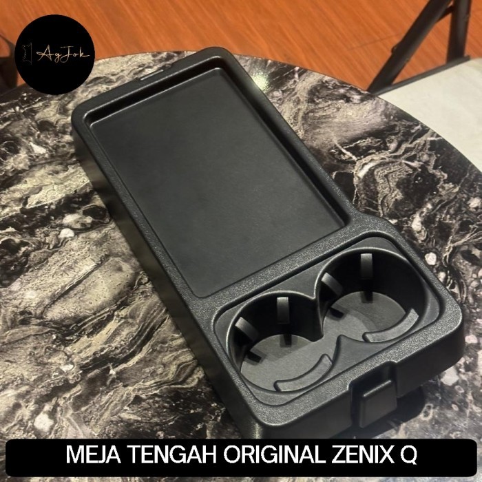 tatakan meja tengah zenix q alphard cup holder