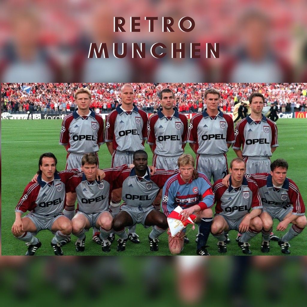 Jersey Bola Retro GO Grade Ori Klasik Bayern Muncen High Quality