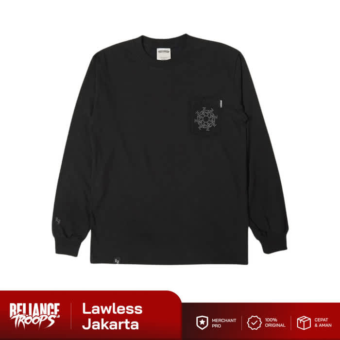 Lawless Jakarta - Compound Logo Pocket Longsleeve
