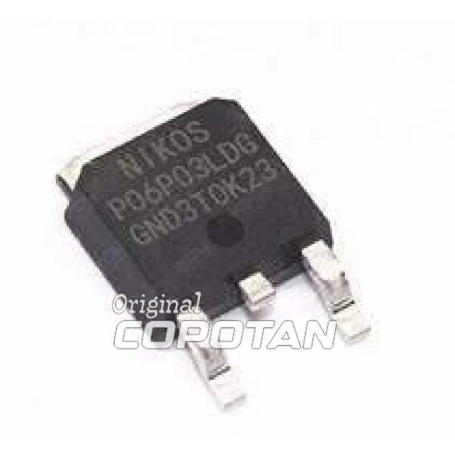 Mosfet NIKOS P06P03LDG P-CH 30V 12A TO-252