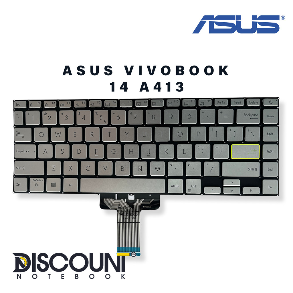 KEYBOARD LAPTOP Asus Vivobook 14 A413 X413 E410 K413E K413EA K413EQ K413F K413FA K413FQ M413 S413 S4