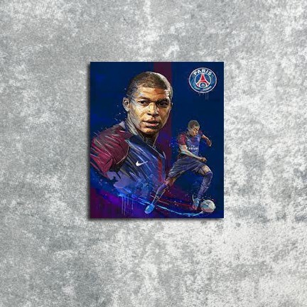 DL25 Poster Kylaan Mbappe PSG