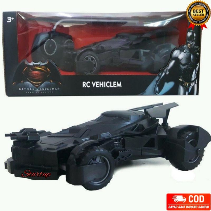 LETERSHOP RC Mobil Batman Remote Control Vehiclem / Mainan Mobil Remot Control
