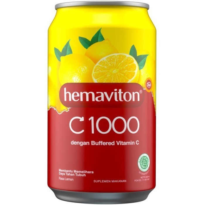 

NEW ITEM MINUMAN HEMAVITON C1000 LEMON KLG 330ml