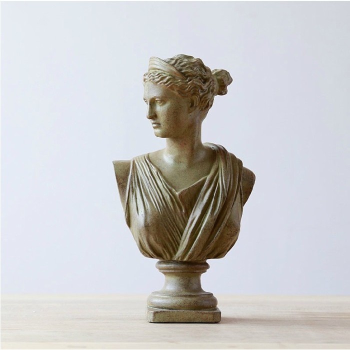 "SKY.LD" -  BEST SELLER Goddess Sculpture / Pajangan Dekorasi Meja Rumah / Patung Dewa Yunani - Fema
