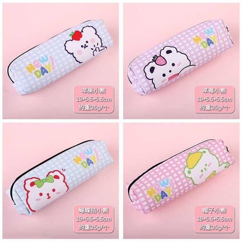 

Tas Pensil Tempat Alat Tulis Motif Beruang New Day Fashion Korea 901