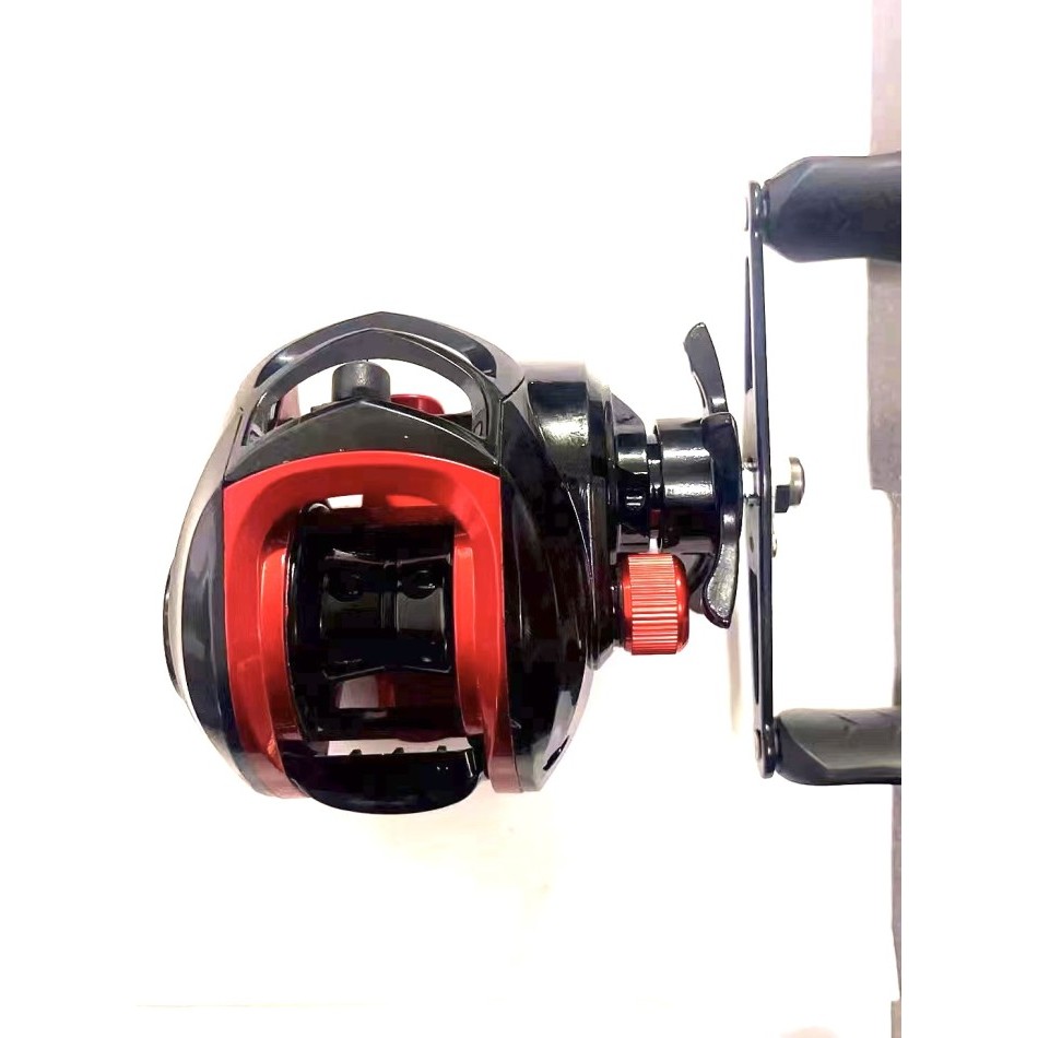 REEL PANCING BC BAITCASTING MURAH 7.2:1 HANDLE KANAN / KIRI 17+1BB - Merah, KANAN