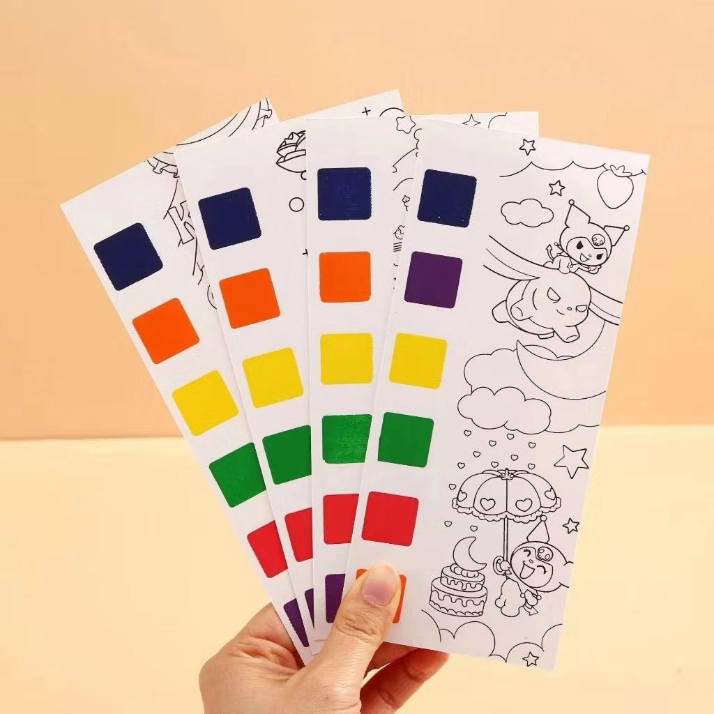 

[Whispers] (FYA) DIY SET PAKET LUKISAN CAT AIR ALAT MELUKIS ANAK BUKU MEWARNAI PAINTING