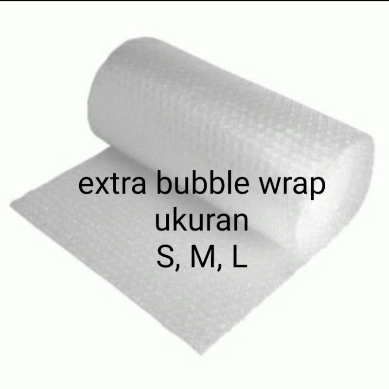 

Packing tambahan bubble wrap