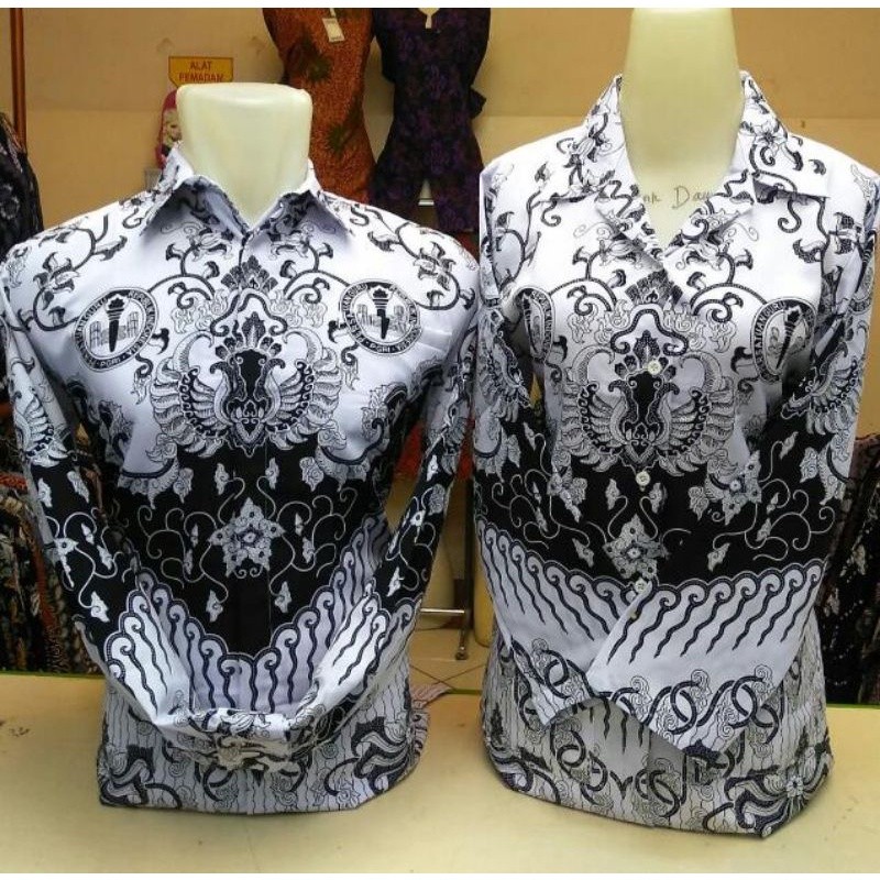 [PREMIUM ORIGINAL] Seragam PGRI guru pria dan wanita full furing || Batik PGRI kusuma bangsa ||Batik