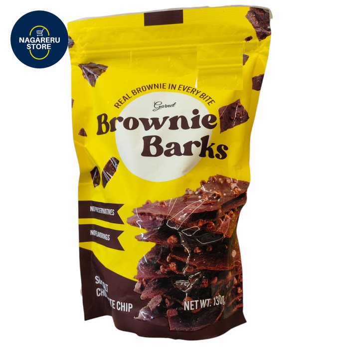 

Brownie barks sea salt chocolate chip 130gr