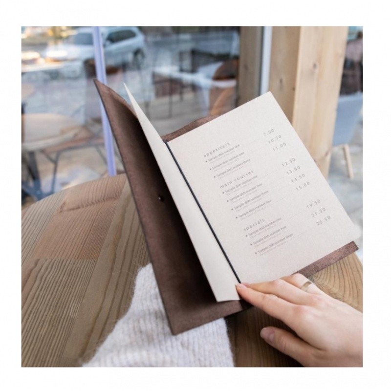 

Customized product.Restaurant fashion leather book covers menu card holder book menu cover