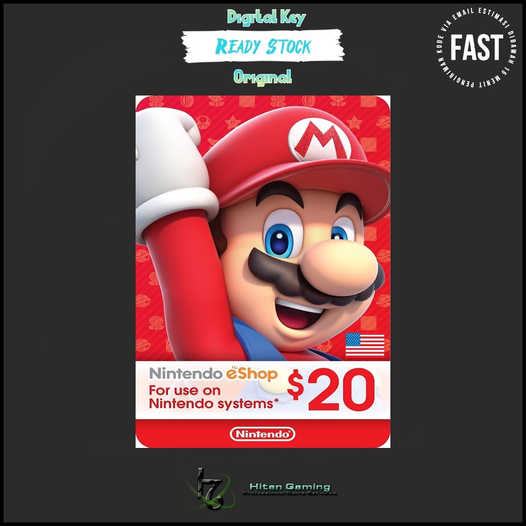 Nintendo Eshop Card USA USD