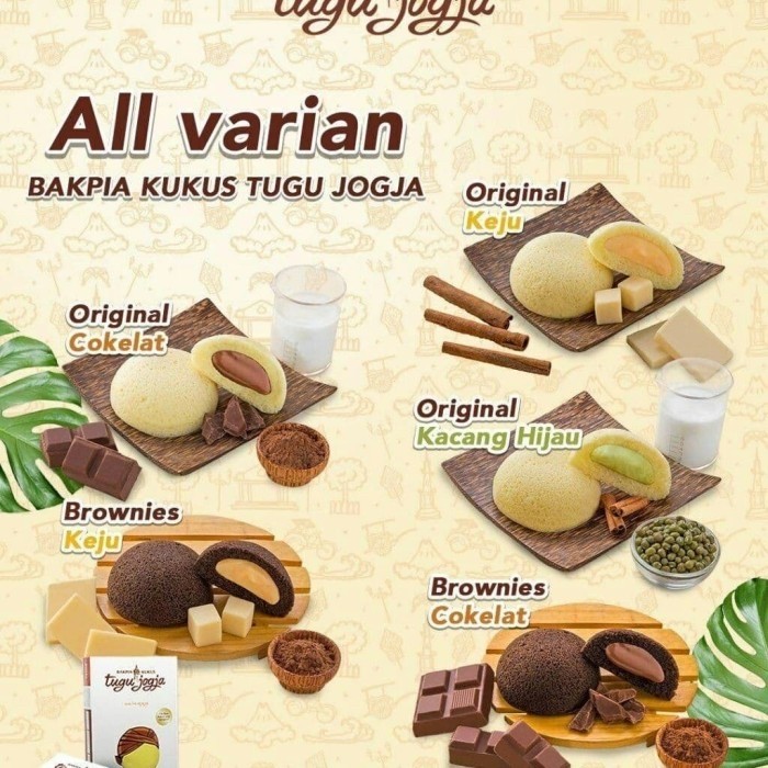 

Bakpia Kukus Tugu Jogja - Brownies Coklat