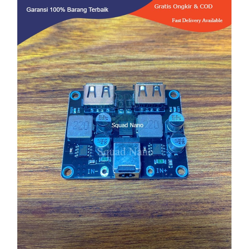 MODULE QC 3.0 2.0 FAST CHARGING DUAL USB 48W