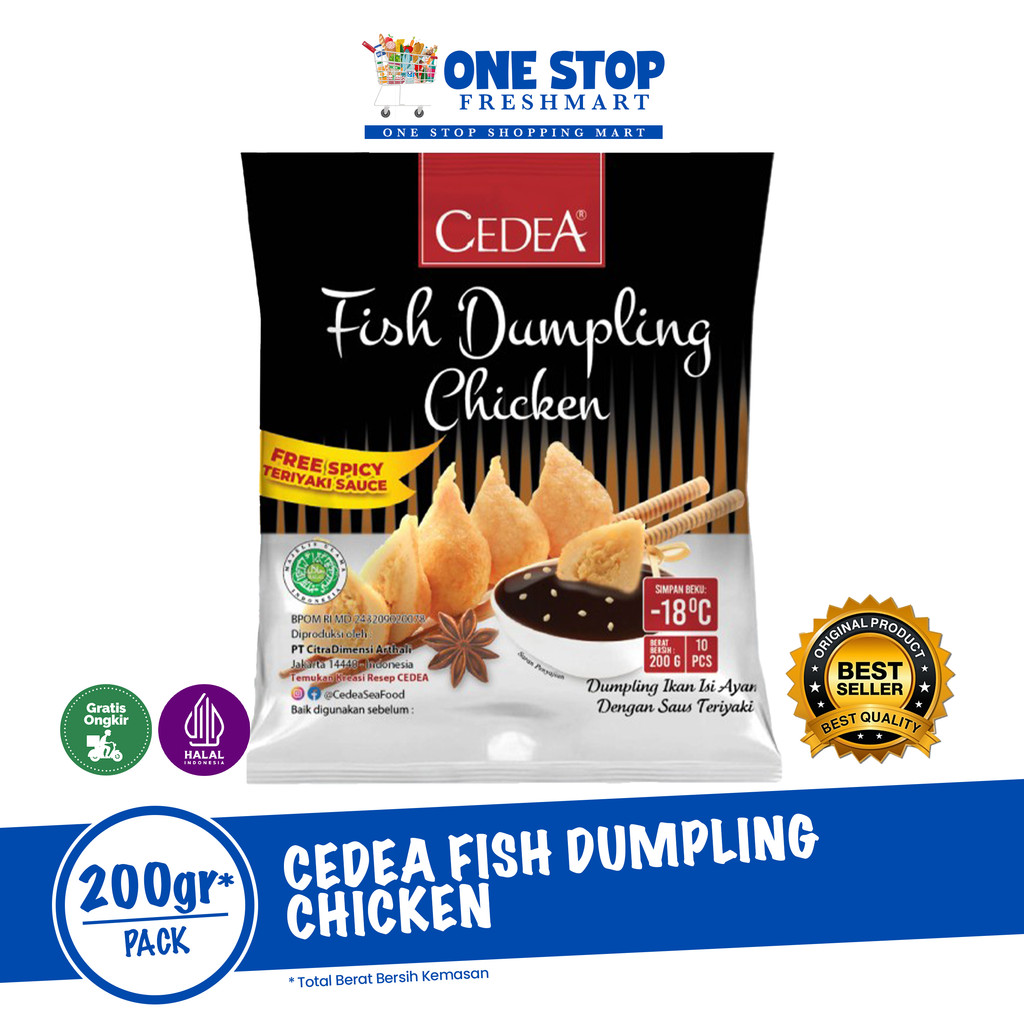 

CEDEA FISH DUMPLING CHICKEN 200GR
