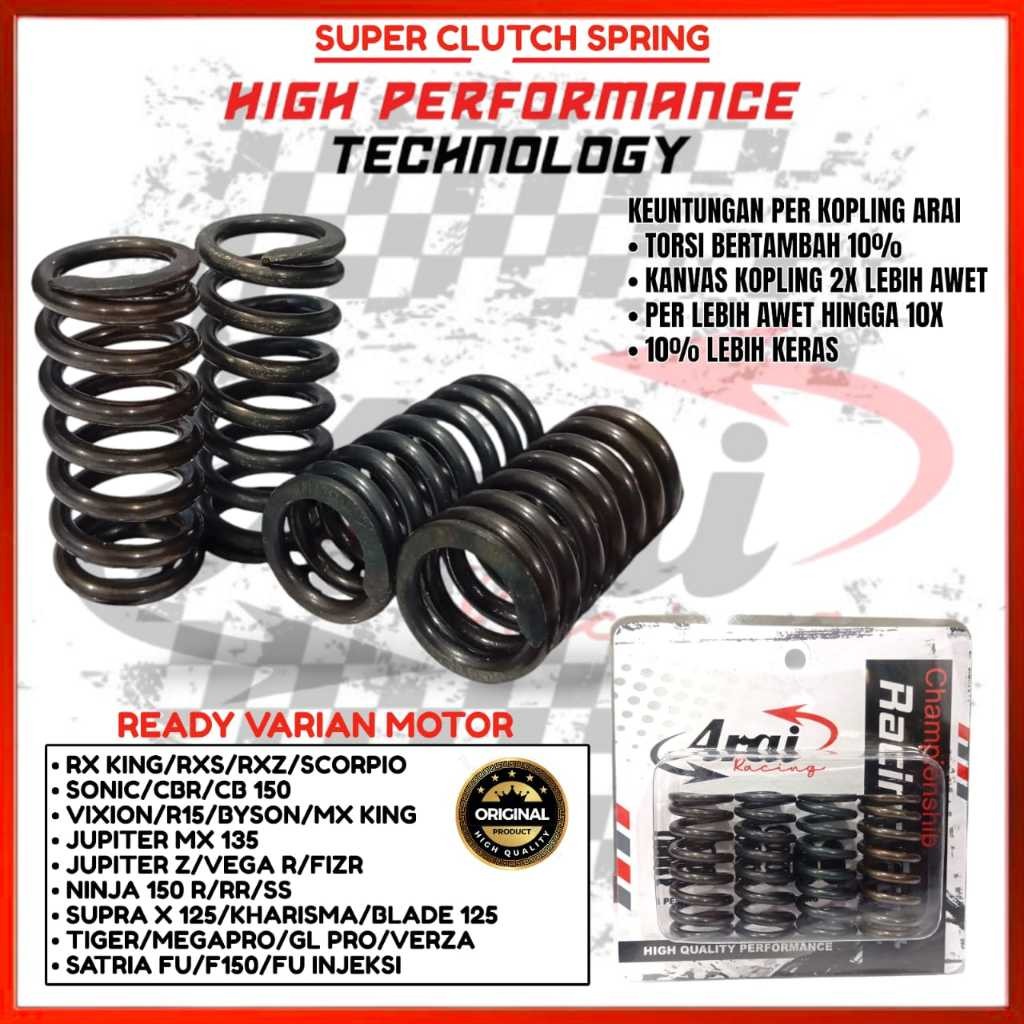 PER KOPLING ARAI RACING JUPITER Z VEGA R VEGA ZR CRYPTON FIZR PER KOPLING ARAI RACING ORIGINAL JUPIT