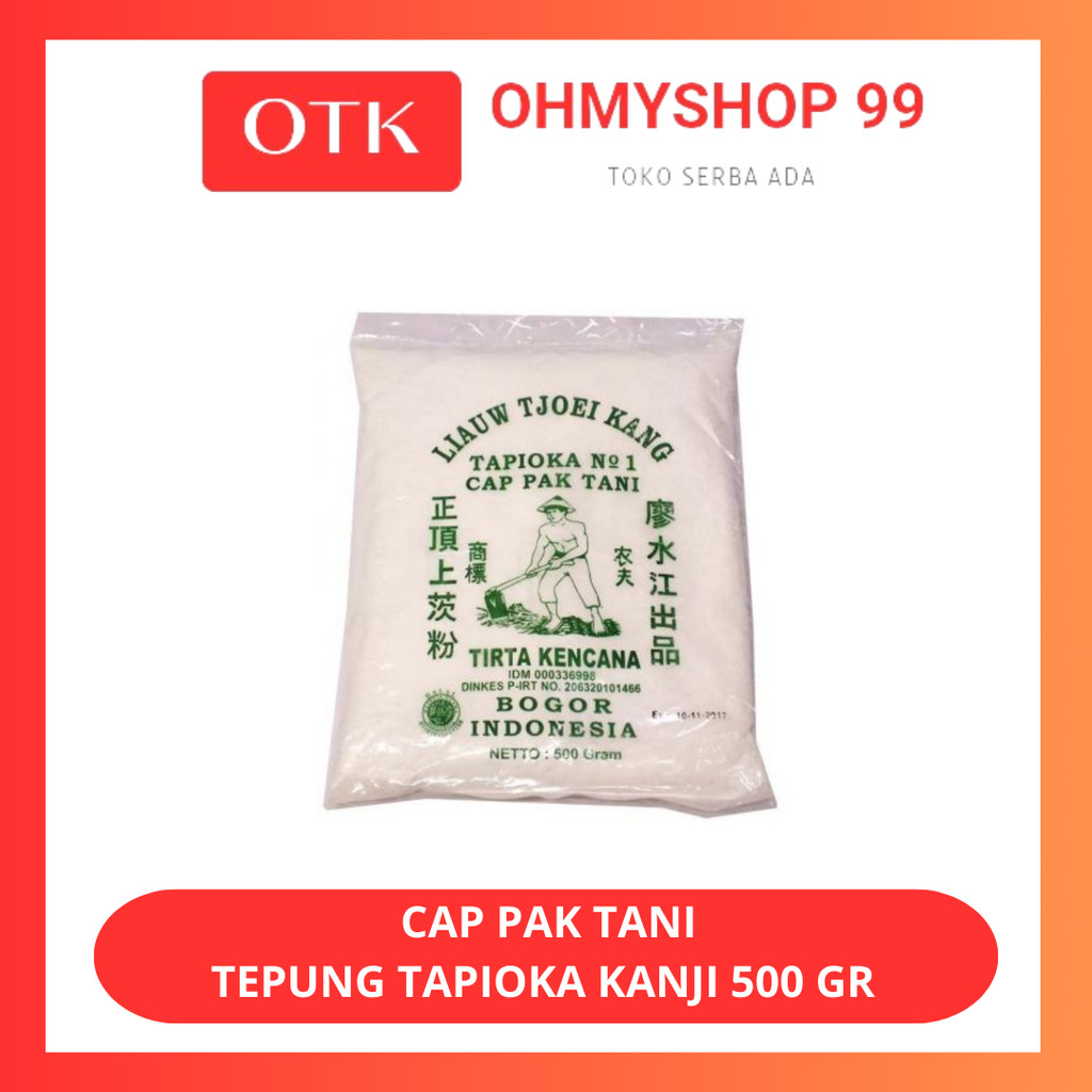 

Tepung Tapioka Cap Liauw Tjoie Kanh 500gr