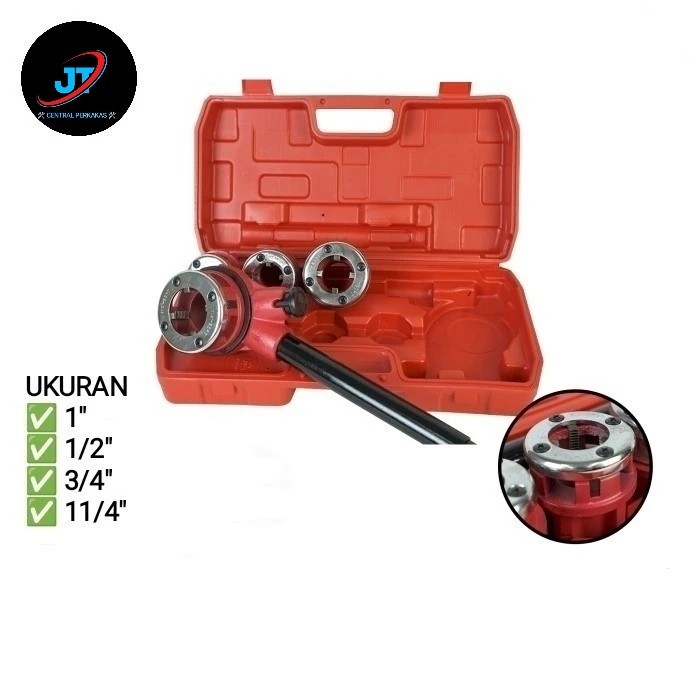 

Senai Pipa Manual Model Ridgid 1/2" - 1 1/4 " | Ratchet Die Stock 62w