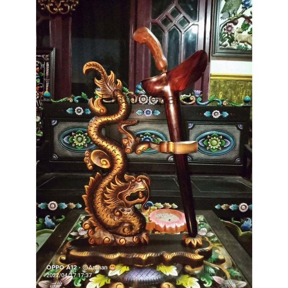 

jagrak Pusaka isi 1 ukir nagaa Kayu Jati Termurah Seindonesia EJ32423