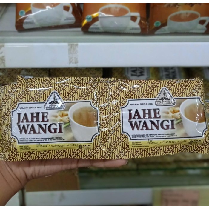 

Intra Jahe Wangi 10s DIJUAL PER RENTENG