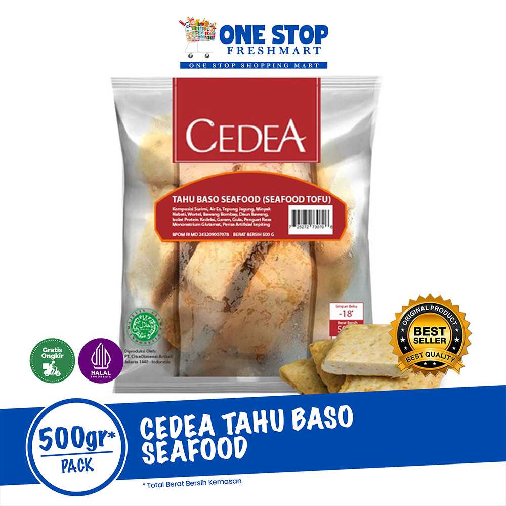 

CEDEA TAHU BASO SEAFOOD 500GR