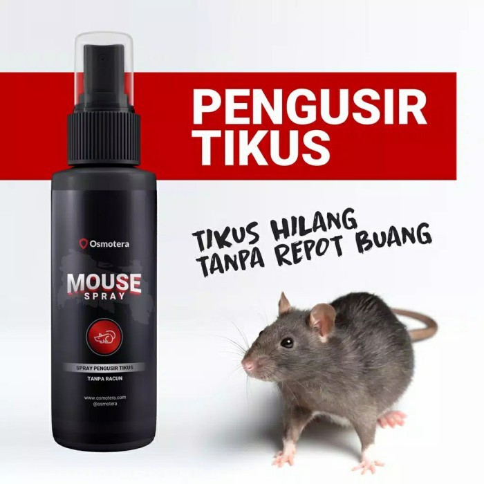 Osmotera Mouse Spray Pengusir Tikus Tanpa Racun