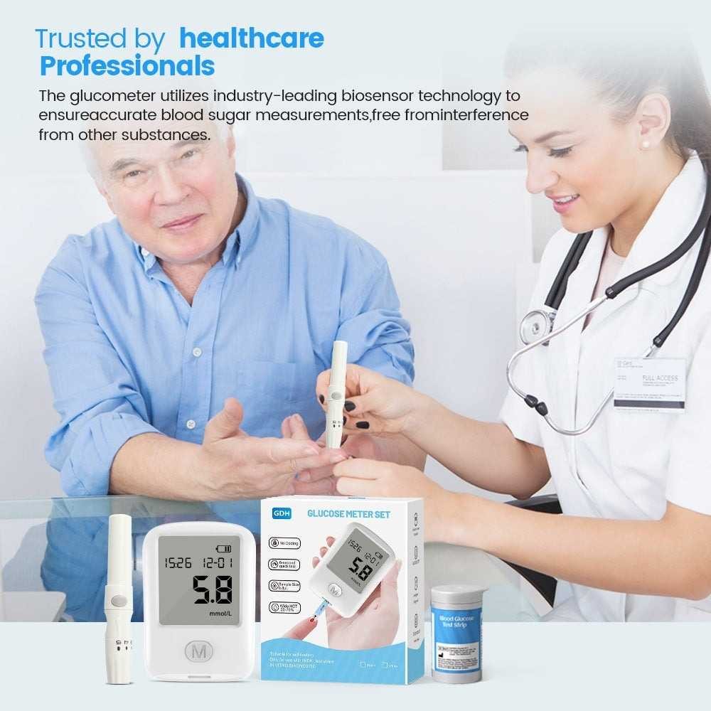 Tes Gula Darah Asam Urat Alat Cek Tes Tester Ukur Pengukur Gula Darah dan Asam Urat