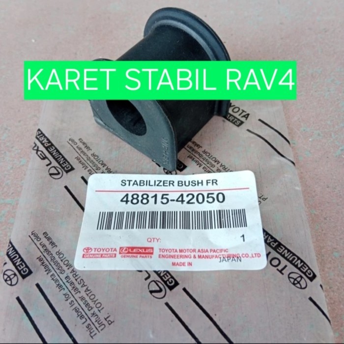 KARET STABILIZER DEPAN RAV4 RAV 4 2000 - 2005 ORIGINAL OEM
