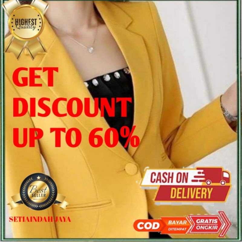 [PREMIUM ORIGINAL] JAS BLAZER WANITA TREND,JAS BLAZER WANITA MODERN,JAS  WANITA,JAS BLAZER WANITA RE