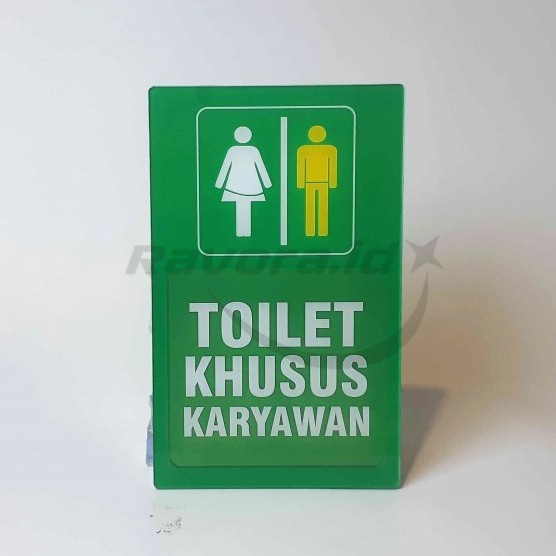 

Akrilik Toilet Karyawan
